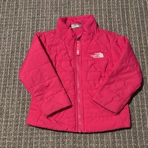 The North Face Fuchsia Quilted Jacket